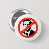 ANTI-JEB - ANTIBush - Anti-Jeb Bush Button (Vorne & Hinten)