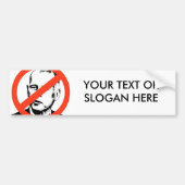 ANTI-JERRY BROWN AUTOAUFKLEBER (Vorne)