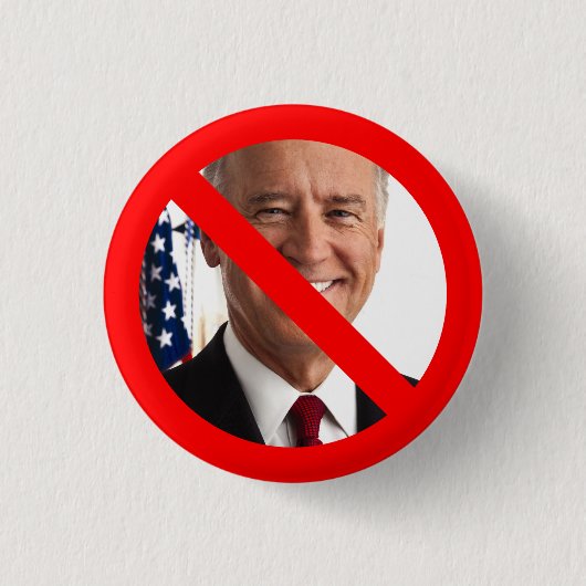 Anti Joe Biden Button (Vorderseite)