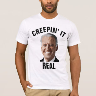 ANTI JOE BIDEN, CREEPY T - SHIRT