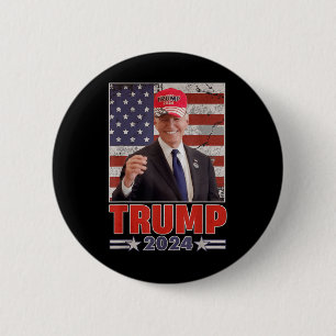 Anti Joe Biden Funny Konservativer Donald Trump 2 Button