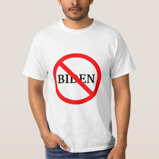 Anti Joe Biden T-Shirt (Vorderseite)