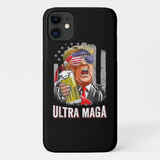 Anti Joe Biden Ultra Maga Case-Mate iPhone Hülle (Rückseite)