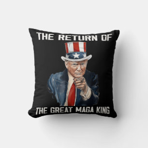 Anti Joe Biden Ultra Maga die Rückkehr der großen Kissen