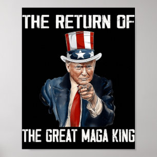 Anti Joe Biden Ultra Maga die Rückkehr der großen Poster