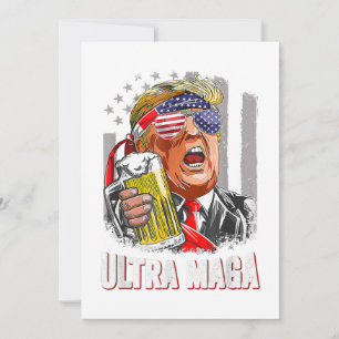 Anti Joe Biden Ultra Maga Einladung