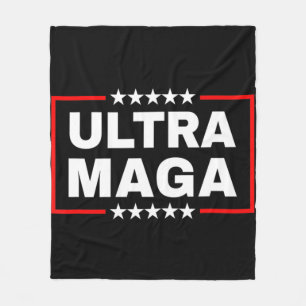 Anti Joe Biden Ultra Maga  Fleecedecke