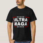 Anti Joe Biden Ultra Maga T-Shirt (Vorderseite)