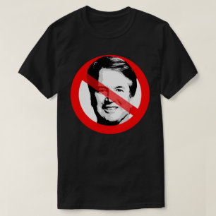 Anti-Justice Brett Kavanaugh überquerte das Gesich T-Shirt