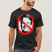 Anti-Justice Brett Kavanaugh überquerte das Gesich T-Shirt (Vorderseite)