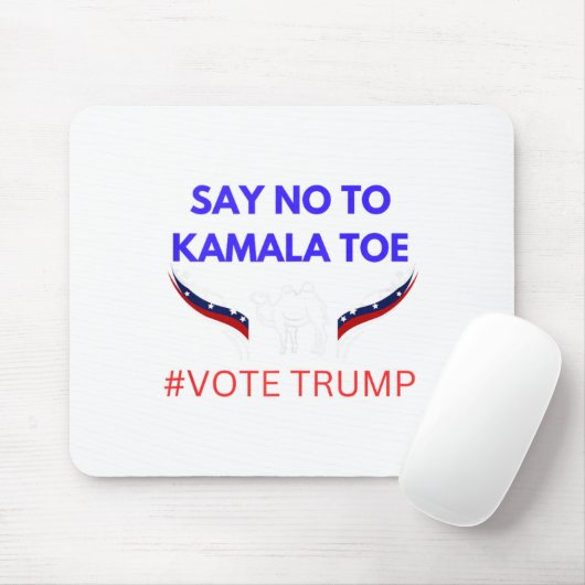 Anti Kamala Harris Mousepad (Mit Mouse)