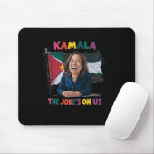Anti Kamala Harris Palestine Flag Mousepad (Mit Mouse)