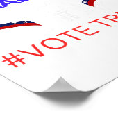 Anti Kamala Harris Poster (Ecke)