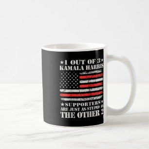 Anti Kamala Harris Stupid Joke American Flag Usa H Kaffeetasse
