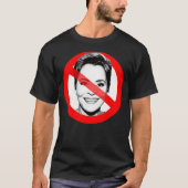 Anti Kari Lake überquert Gesicht T-Shirt (Vorderseite)