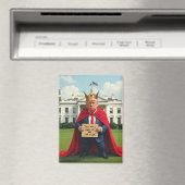 Anti-King Trump Magnet (In Situ (Geschirrspüler))
