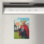Anti-King Trump Magnet (In Situ (Geschirrspüler))