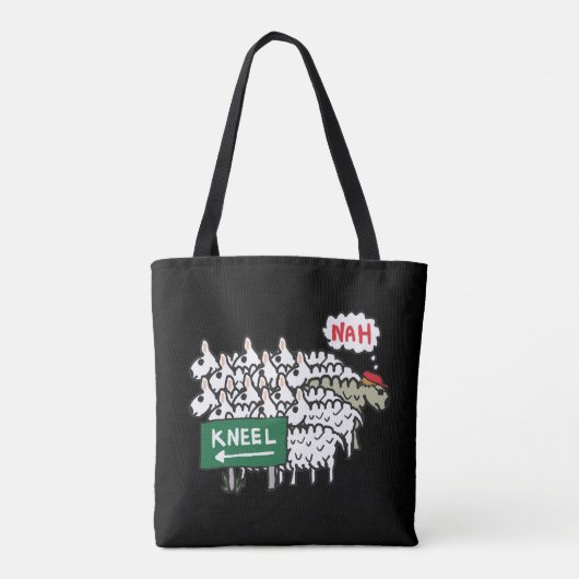 Anti-Kneeling Tasche (Rückseite)