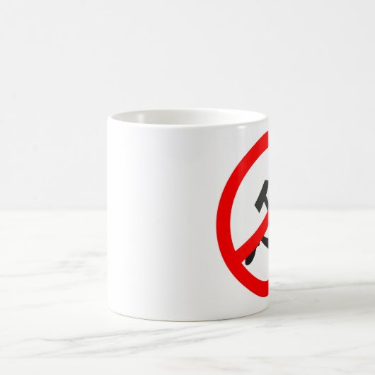 Anti-Kommunismus Kaffeetasse (Mittel)
