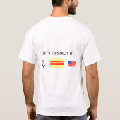 Anti-Kommunismus T-Shirt (Rückseite)