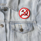 Anti-Kommunistisch Button (Beispiel)