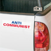 Anti-kommunistischer Autoaufkleber (Auf Lkw)