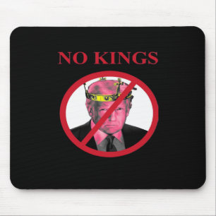 Anti-Kreativ-Grafikstil ohne Könige Mousepad