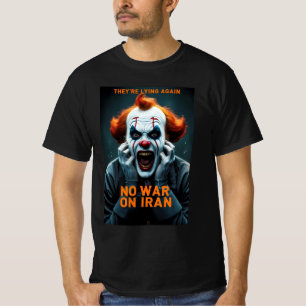 Anti Krieg Kein Krieg Gegen Iran T-Shirt