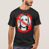 Anti Lara Trump hat das Gesicht überschritten T-Shirt (Vorderseite)