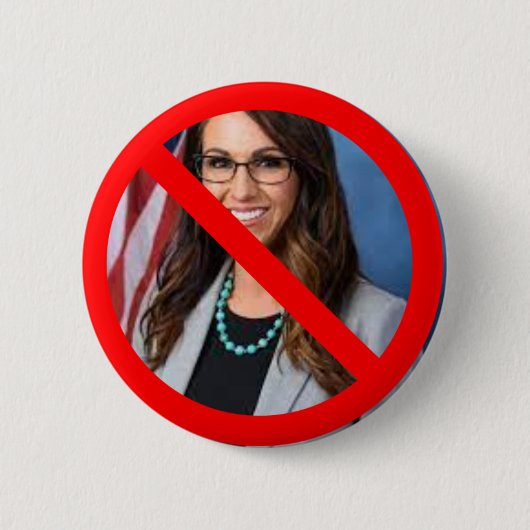 Anti Lauren Boebert Button (Vorderseite)