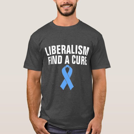 ANTI-LIBERALE T - Shirt, FINDEN LIBERALISMUS EINE  T-Shirt (Vorderseite)