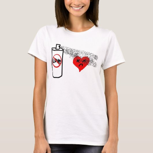 Anti-Liebe T-Shirt (Vorderseite)