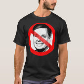 Anti Lindsey Graham Crossed Out Face T-Shirt (Vorderseite)