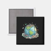 Anti Liting No Environment Environmental Protec Magnet (Vorderseite/Rückseite)