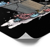 Anti Liting No Environment Environmental Protec Poster (Ecke)