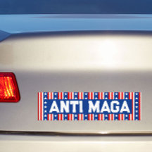 Anti-MAGA-Autoaufkleber