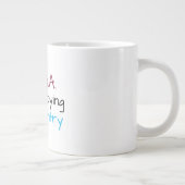 Anti-MAGA-Botschaft Jumbo-Tasse (Rechts)