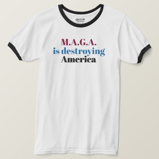 Anti-MAGA T-Shirt (Design vorne)