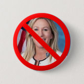Anti Marjorie Taylor Greene Button (Vorderseite)