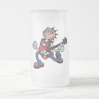 Anti-Maschine Mattglas Bierglas