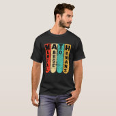 anti math student scool mental abuse to humans vin T-Shirt (Vorne ganz)