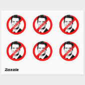 Anti Matt Gaetz Runder Aufkleber (Blatt)