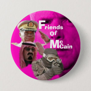 Anti-McCain Knopf… Button