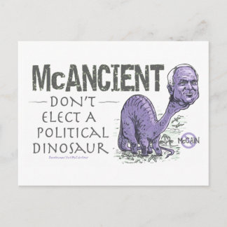 Anti McCain McAncient Postkarte