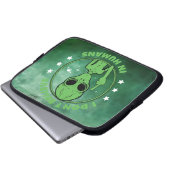 Anti-Menschliche Alien Laptopschutzhülle (Vorne Knopf)
