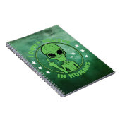 Anti-Menschliche Alien Notizblock (Rechte Seite)