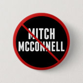 Anti Mitch McConnell Button (Vorderseite)