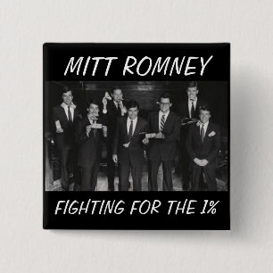 Anti-Mitt Romney Knopf Button