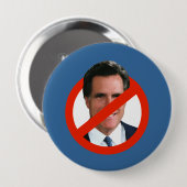 ANTI-MITT ROMNEY PIC 2 BUTTON (Vorne & Hinten)