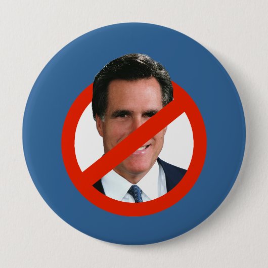 ANTI-MITT ROMNEY PIC 2 BUTTON (Vorderseite)